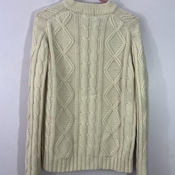 Vintage Kmart cable knit sweater, large - Picture 2 of 3
